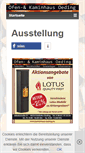 Mobile Screenshot of kaminhaus-oeding.de